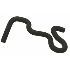 This retainer secures and holds specific components in place within compatible washing machines and dryers. It prevents movement during operation, ensuring proper alignment and function. A direct replacement for the original part.