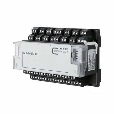 METZ CONNECT Modbus Module: C-Logline, Modbus RTU, DIN Rail Mounting - Modules for Metz Connect Controllers
