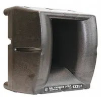 HUBBELL GAI-TRONICS Amplified Speaker: Powered, 1-Way, 600 ohm Impedance, 8 in Overall Wd, 12V DC (MPN 13353)