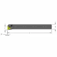 ULTRA-DEX USA Indexable Boring Bar: S24U MTUNR4 (MPN 957-000-436)