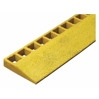 FIBERGRATE Fiberglass Grating Ramp: Grating Ramp, Molded and Pultruded Grating Platforms - Fiberglass Grating Ramps