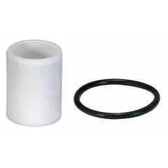 Replacement filter element for particulate filtration in compressed air and fluid systems. Features a 40 micron rating and plastic construction for chemical compatibility and weight reduction. Suitable for use in pneumatic and hydraulic applications where removal of solid contaminants is required.