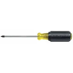 General purpose square screwdriver with #2 tip size and 12 1/4 in overall length. Cushion grip handle for user comfort. Designed for driving and removing square-drive fasteners in assembly and repair tasks.