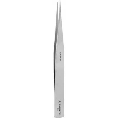 EXCELTA Tweezers: Stainless Steel, Point - Wafer-Handling Tweezers