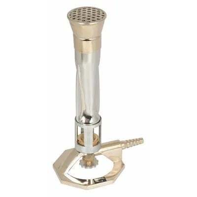EISCO SCIENTIFIC Bunsen Burner: Meker, Natural, 1,200 BTU Btu Output - Max - Bunsen Burners
