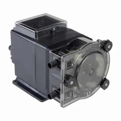 STENNER Peristaltic Chemical Metering Pump: 120V AC, 1/16 hp HP, 150 gpd Max. Flow Rate - Variable Flow Peristaltic Chemical Metering Pumps