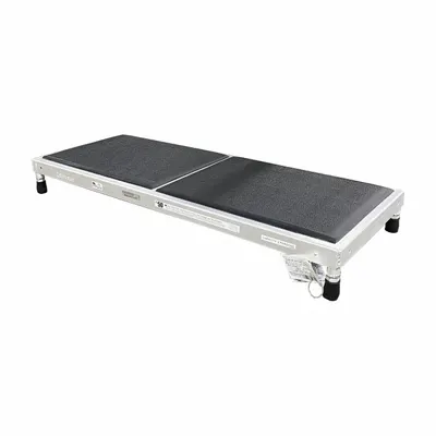 COTTERMAN Work Platform: 8 in Platform Ht - Max, 24 in Platform Wd, 48 in Platform Dp - Cushioned Adjustable-Height Single-Step Platforms