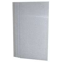 APPROVED VENDOR Pegboard Panel: Round, 9/32 in Peg Hole Size, 24 in x 48 in x 1/4 in, Polypropylene