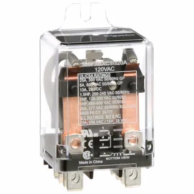 SCHNEIDER Enclosed Power Relay: Surface (Side Flange) Mounted, 25 A Current Rating - Surface-Mounted Relays