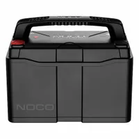 NOCO Lithium Battery: 12.8V DC, 120 Ah Capacity, 8.58 in Ht, 6.81 in Wd, 12.99 in Dp, Dual Purpose (MPN NLX31)
