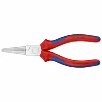 Long Nose Plier: 1 3/16 in Max Jaw Opening, 6 1/4 in Overall Lg, 2 in Jaw Lg, 3/16 in Tip Wd, Smooth (MPN 30 35 160)