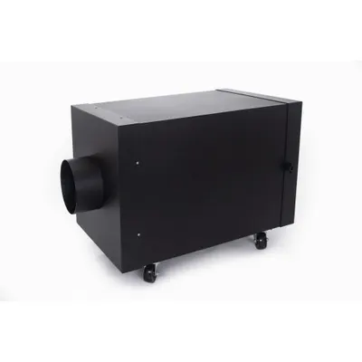 EXTRACT-ALL Air Scrubber: Steel, Negative Air Pressure/Particulate Filtration - Heavy-Duty Steel Negative Air Machines