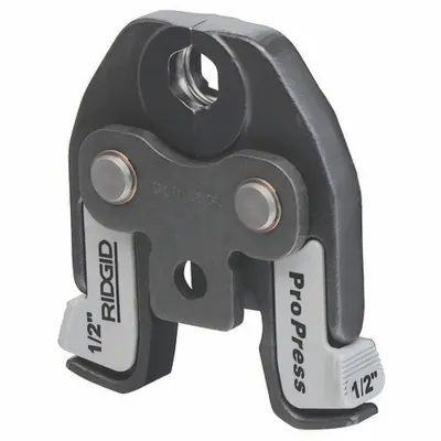 RIDGID Press Tool Jaw: 1/2 in Pipe, Copper, For Viega ProPress - Jaws for Compact Press Tools