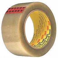 SCOTCH Carton Sealing Tape: 3.4 mil Tape Thick, 2 in x 55 yd, 351, 36 PK