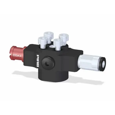 PIAB Vacuum Generator: VGS 2010, COAX MICRO Xi2.5-2, 4 mm Tube Female - Vacuum Assemblies for Logistics & Packaging Applications