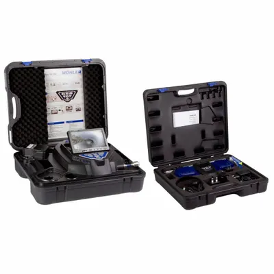 WOHLER Pipe Inspection System: VIS 250, Locator Included, 100 ft Lg., 6 in Max. Pipe Dia. - Wohler Pipe Inspection Camera Reels