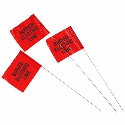 BRADY Printed Message Marking Flag - Printed Message Marking Flags