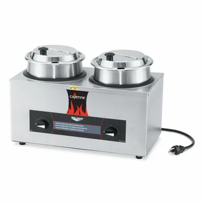 VOLLRATH Food Rethermalizer: 8 qt Capacity, 550 W Watt, Black, 12 3/8 in Overall Ht - Induction Rethermalizers