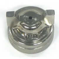 Replacement air cap for air sprayers, compatible with manufacturer model number 6100-1808-9. Used in industrial finishing operations for painting, coating, and finishing applications