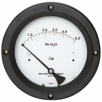 MIDWEST INSTRUMENT Series 130 Differential Pressure Gauge - Medium & High Operating Pressure Differential Gauges