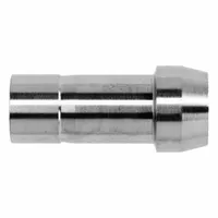This stainless steel compression fitting straight from Series NS2440 features a single-ferrule design and is clean & bagged for immediate use. With 1/8 in OD tube connections on both ends, it is compatible with Parker CPI fitting brands. Suitable for creating leak-free tube connections in industrial fluid and gas systems requiring corrosion resistance