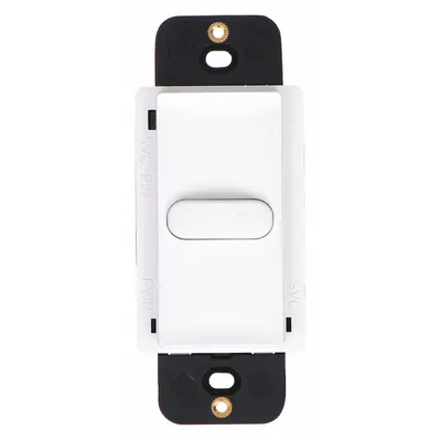 HUBBELL WIRING DEVICE-KELLEMS Low Voltage Wall Switch: 1 Buttons, 24V DC, Hard Wired - Companion Switches