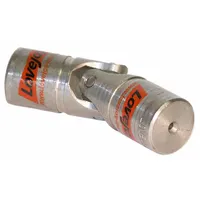 LOVEJOY Universal Joint: Carbon Steel, D-3, Solid, 2 1/4 in Overall Lg, 5/8 in Outside Dia, Inch (MPN 68514415718)
