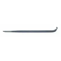 Steel rim lock tool for removing and installing rim locks on heavy-duty tires. Overall length 18 in, height 3/4 in, width 2 in. Suitable for automotive, truck, and agricultural equipment tire service