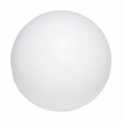 PTFE check ball for 1-inch pump systems. Used in check valve assemblies to prevent backflow and ensure one-way flow control in fluid handling applications. Weight: 0.108 lb.