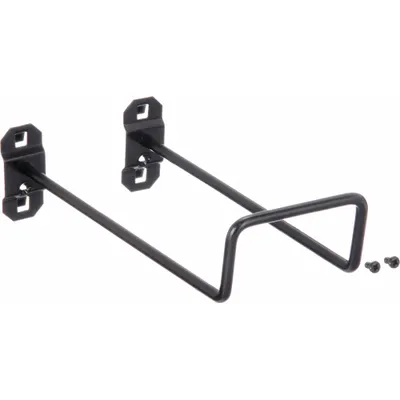 OEM Double Closed Pegboard Hook: 8 1/2 in x 4 in - Hooks for Square-Hole Pegboard
