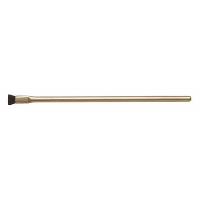 TECHSPRAY Acid Brush, 1/8" x 1/8" Goat Hair Fill, Stainless Steel Handle - Acid & Flux Brushes