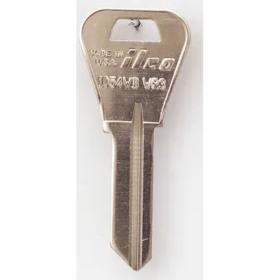 KABA ILCO Key Blank: Compatible with Adams Rite/Falcon/Weiser Locks, Key ID # WR3 - Door Lock Key Blanks
