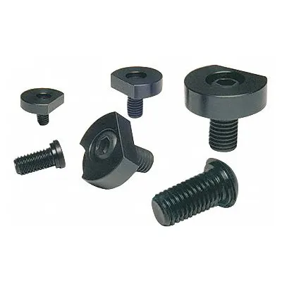 MITEE-BITE PRODUCTS INC Machinable Fixture Clamp: Steel, Smooth Face, 7.6 mm Machinable Wd, M12 Bolt - Machinable Fixture Clamps