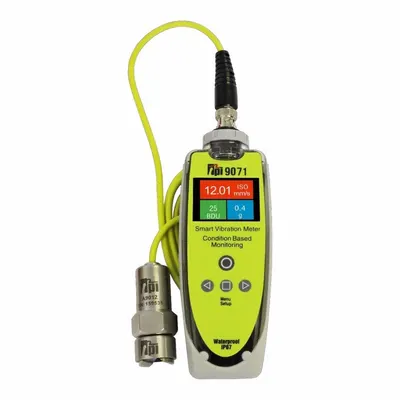 TEST PRODUCTS INTL. Vibration testing Cert of Calibration: Vibration, LED, +/-5% Accuracy - Standard Vibration Meters