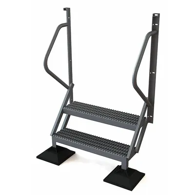 TRI-ARC Configurable Platform Ladder: 5.2 ft Overall Ht, 46.3 in Overall Wd - Rooftop Base Ladders & Stairs