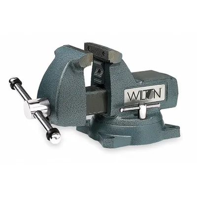 WILTON Combination Vise: Std Duty, Enclosed, 4 in Jaw Face Wd, 4 1/2 in Max Jaw Opening - Combination Bench & Pipe Vises
