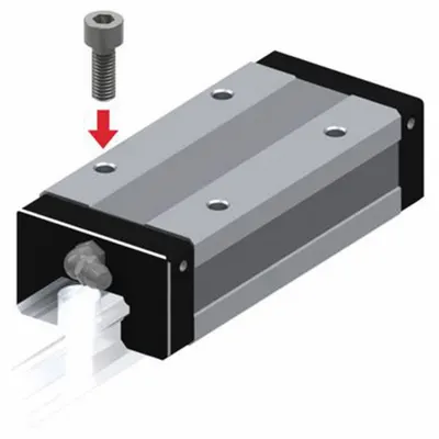 THK Linear Guide Carriage: For 20 mm Rail Wd, Ball, SHS Type Std Guide - THK SHS Series Ball Carriages