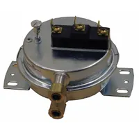 Air Pressure Switch: Adj, Manual Reset, 0.15 in wc to 5 in wc, Open Mounted, SPDT (MPN 2374-509)