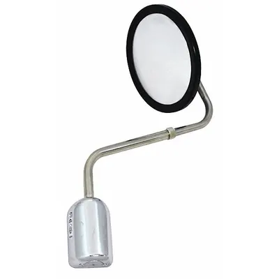 VELVAC Lane Change Spot Mirror Kit: Round, Convex - Round Mirrors