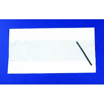 SKILCRAFT Emesis Bag, White Plastic, 3 in Dia x 12 in Ht - Emesis Bags