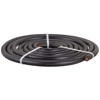 WESTWARD Cut to Length Jumper Cable, 2 ga, 120 in, Black, 94 A - Cut to Length Jumper Cables