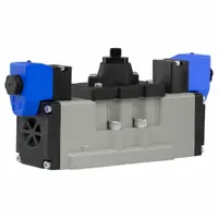 Solenoid Air Control Valve: Four-Way / Three-Position, 5599-1, Double Solenoid, Closed, 24V DC (MPN H35WXBG2B9000FD)