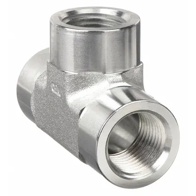 PARKER 6-6-6 FT-S Threaded Instrumentation Extreme-Pressure Pipe Tee - Threaded Instrumentation Extreme-Pressure Pipe Fittings