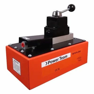 POWER TEAM PA6DM-1 High-flow Air-Operated Hydraulic Pump Unit - High-flow Air-Operated Hydraulic Pump Units