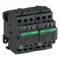 SCHNEIDER IEC Magnetic Contactor: Reversing, 3 Poles, 3NO Contacts, 32 A, 24V AC Coil (MPN LC2D32B7)