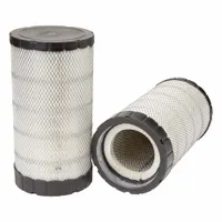 Engine air filter with radial seal and cellulose media. Outside diameter 8 7/8 in. Designed for Volvo vehicles. Removes airborne contaminants from intake air to protect engine components