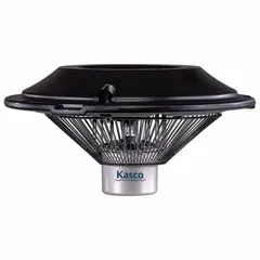 This surface aerator is designed for ponds and water bodies up to 1/2 acre. It operates on 120V AC and includes a 100 ft power cord. The unit adds oxygen to the water to support aquatic life and reduce algae and odors.