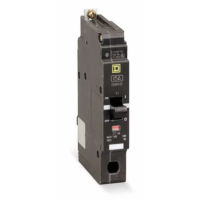 SQUARE D Miniature Circuit Breaker: 60 A, 277V AC, Single Phase, 18kA at 120/240V AC - EDB & EGB Series, Bolt-On Square D Miniature Circuit Breakers