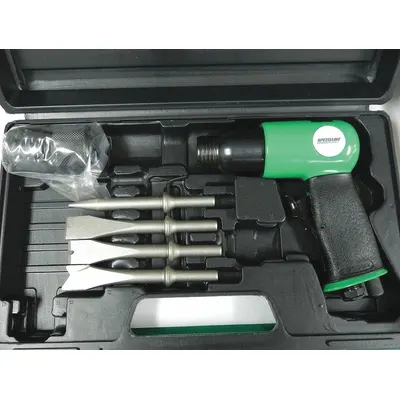 SPEEDAIRE Air Hammer Kit: 3/8 in Shank Size, 1 5/8 in Stroke Lg, 5,000 bpm Blows per Minute - Air Hammer Kits