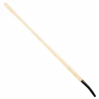 TRUE TEMPER Manure Handle: Wood Handle, Bent Ferrule Handle, 48 in Handle Lg, Mfr Part # 2018600